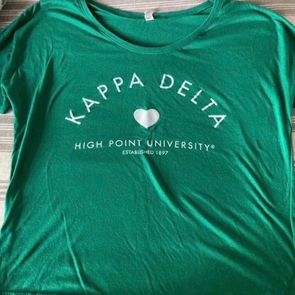 High Point University Kappa Delta Tee Size Large